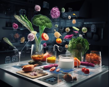 Küche 2030 (Midjourney)